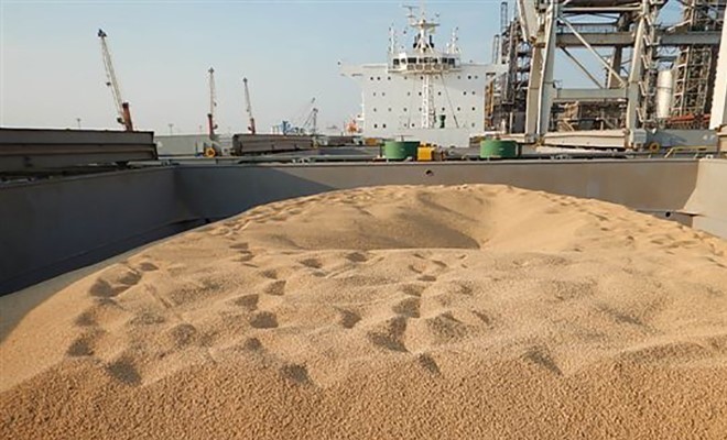 4,5 milioni di tonnellate di grano bloccate nei porti ucraini a causa dell