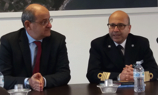 Il comandante Ruberto in visita a Sapir e Tcr