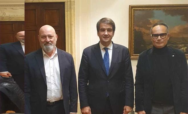 Bonaccini e Corsini a Roma dal ministro Fitto: "Ok per la Zona logistica semplificata"